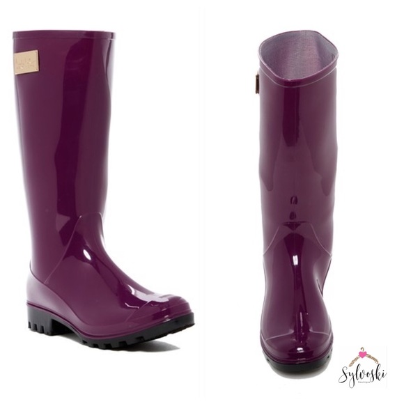 🔥Nicole Miller Rainy Day Rain Boot NWT - Picture 3 of 7